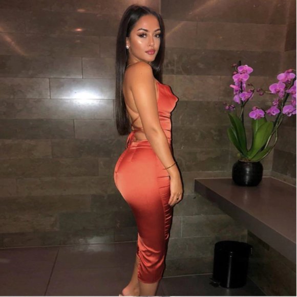 Silky Club  Midi Dress 💍 - Picture 2 of 5